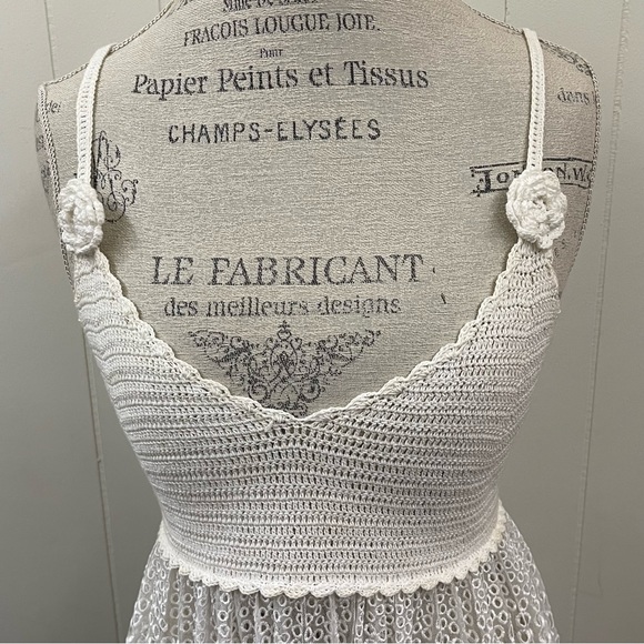 Sagaie Paris crochet eyelet top - Picture 2 of 6